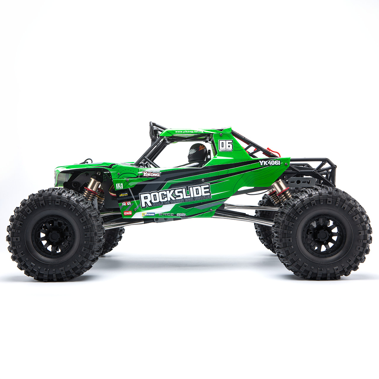Yikong Rock Crawler Rock Slide 1/6 4WD Grün YK4061A - Abbildung 3