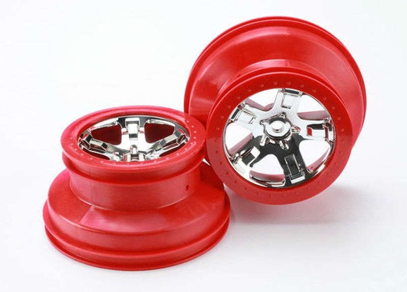 Traxxas Felgen SCT chrome 2WD hinten 5868