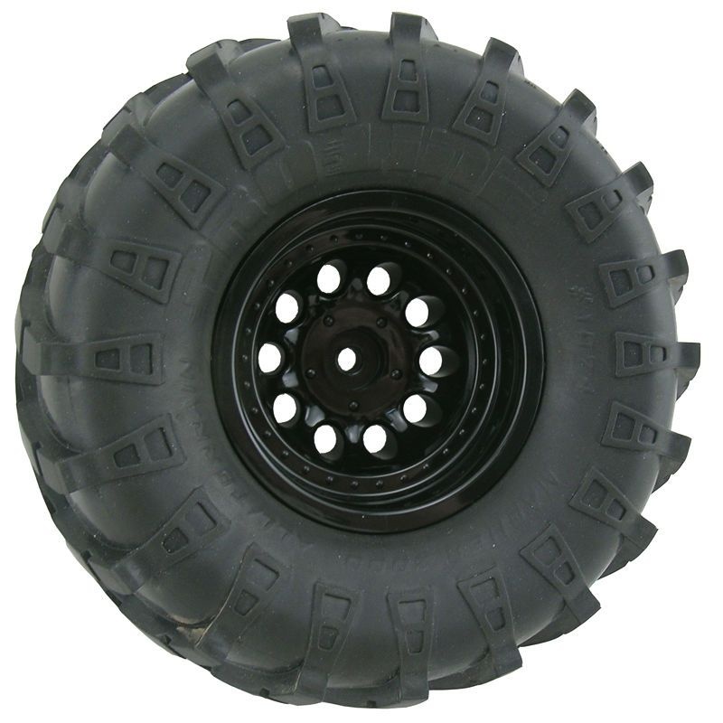 RPM Revolver Black Crawler Wheels - Wide 82232