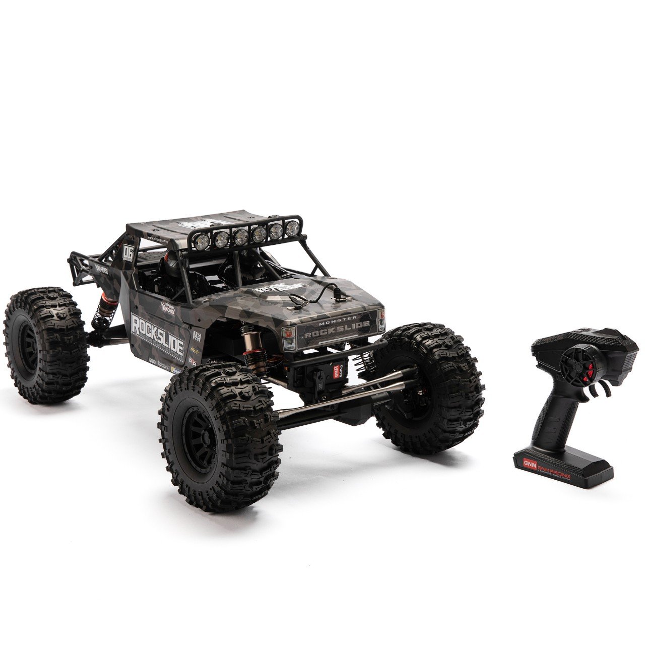 Yikong Rock Crawler Rock Slide 1/6 4WD Schwarz YK4061D - Abbildung 6
