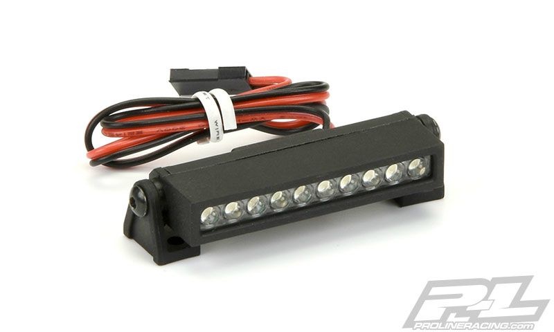 Pro-Line 2Zoll Super-Helle LED Light-Bar-Kit 6 - 12V gerade für Rock Crawler, Rock Racers, 1:8 & 1:10 Monstertrucks 6276-00 - Abbildung 1