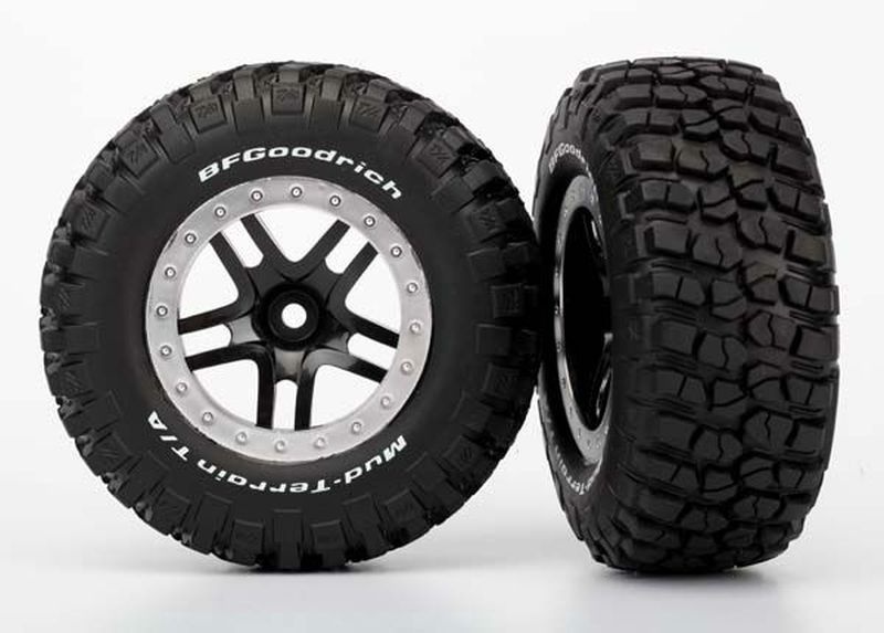 Traxxas Reifen+Felge montiert 5883