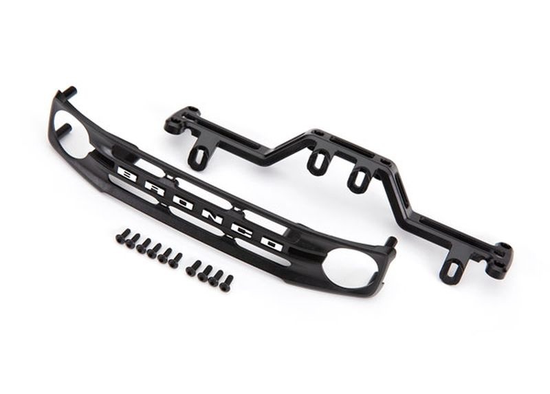 Traxxas Kühlergrill + Schrauben für #9211 Karo 9220 - Abbildung 1