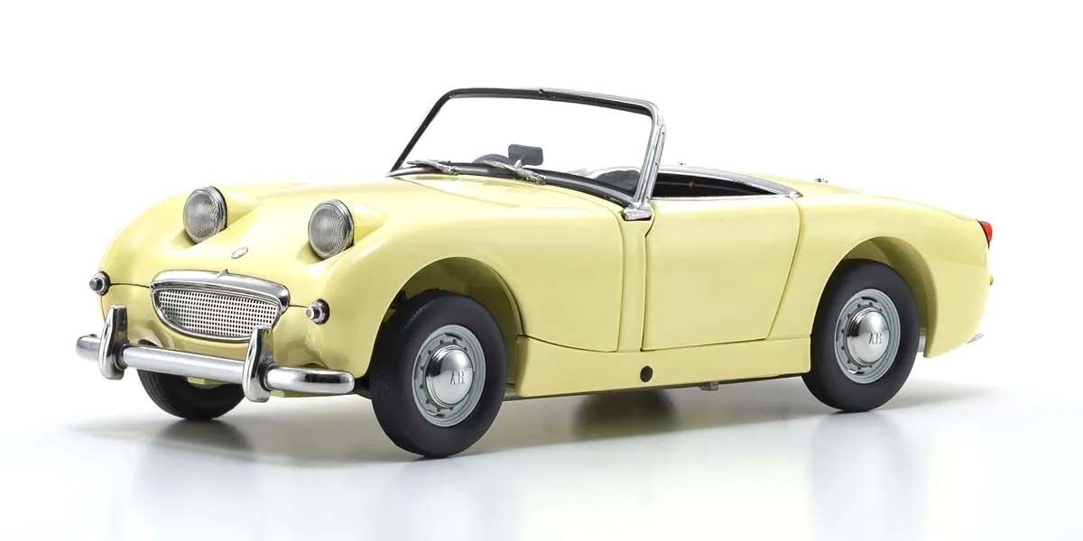 Kyosho 1:18 Austin Healey Sprite 1958 Primrose Yellow 08953PY