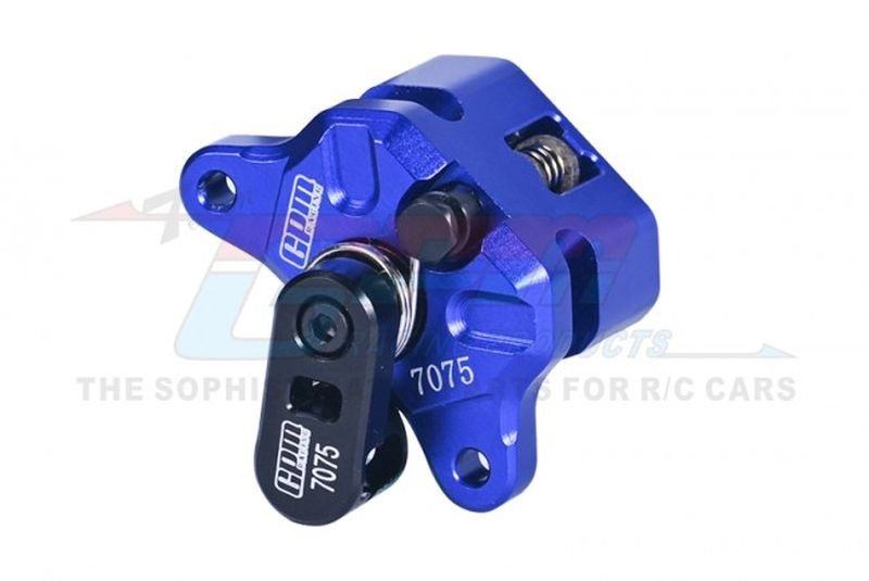 GPM ALU 7075 FRONT BRAKE DISC CALIPER blau 1/4 PROMOTO-MX MOTORCYCLE RTR MX2035B