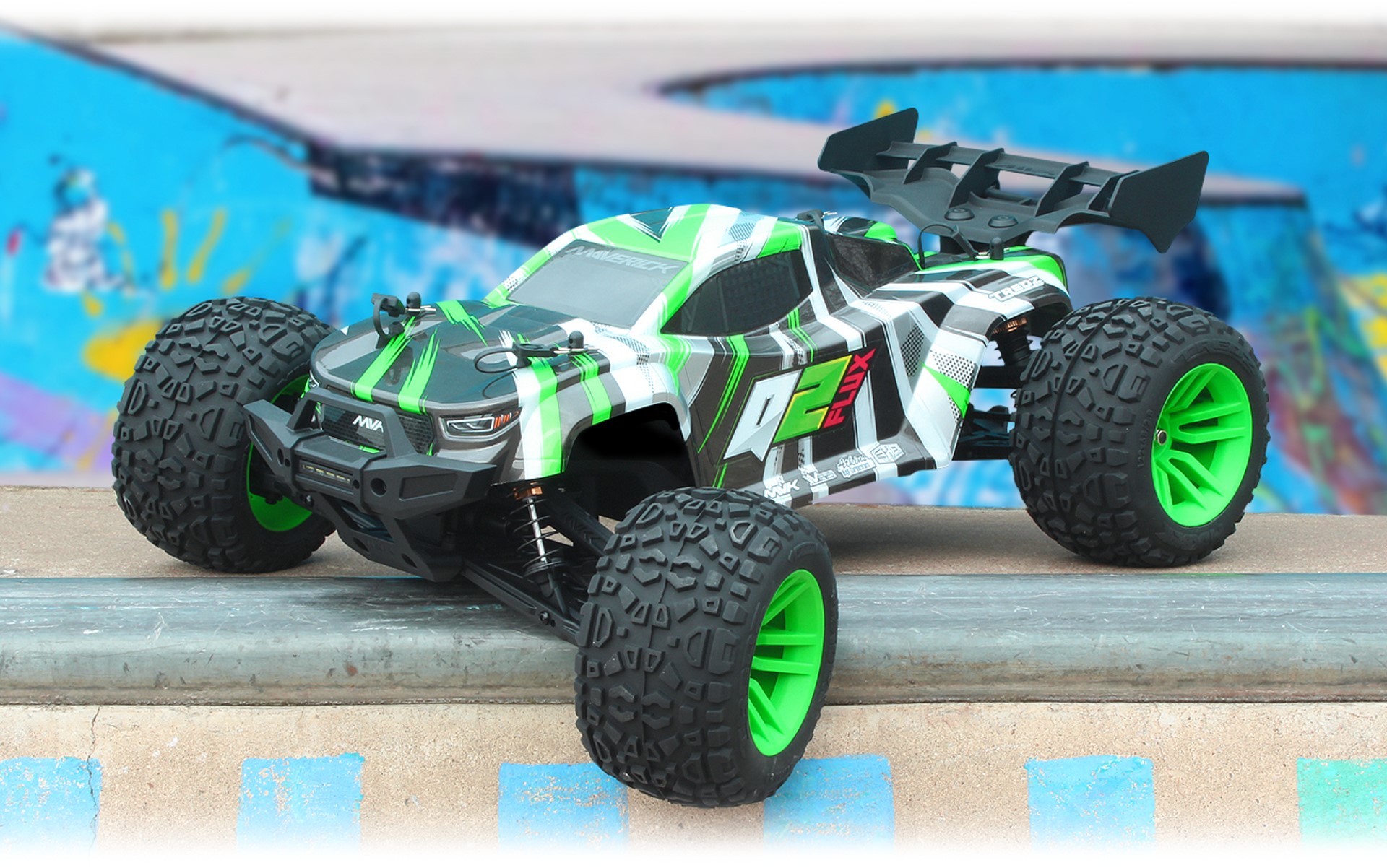 Maverick Quantum2 XT Flux Grün RTR 1/10 Brushless Stadium Truck 150408 - Abbildung 6