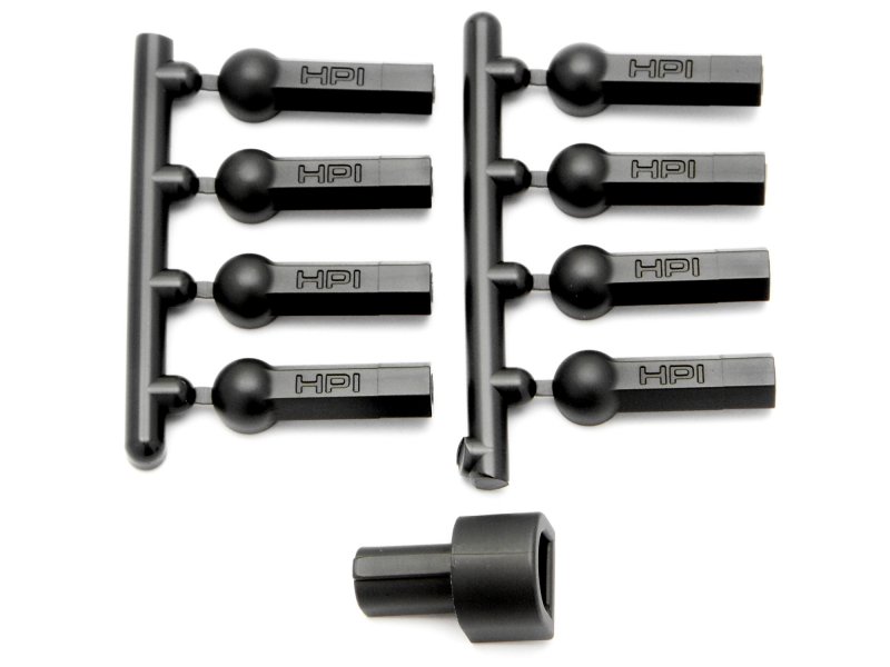 HPI Kugelpfanne 4.3X18mm (8St) A302 - Abbildung 1
