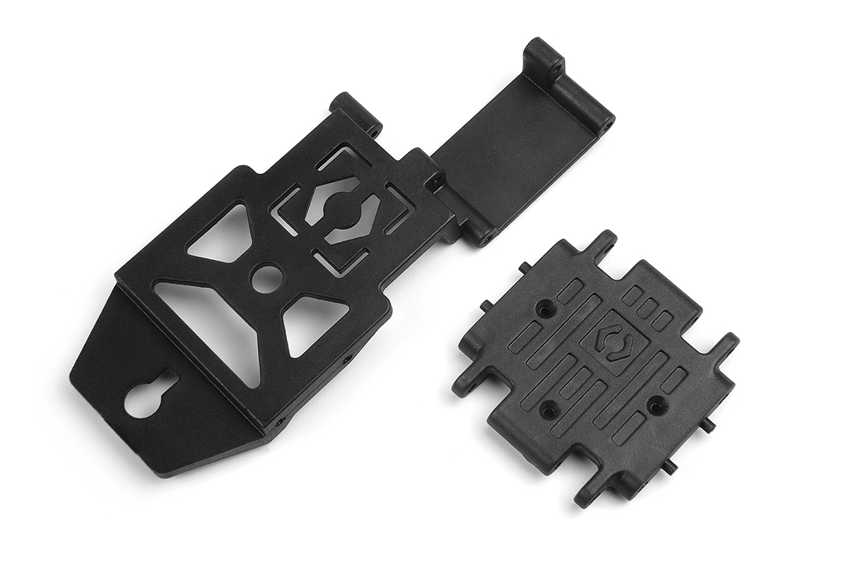 HPI Chassis Brace und Skid Plate Set 161111