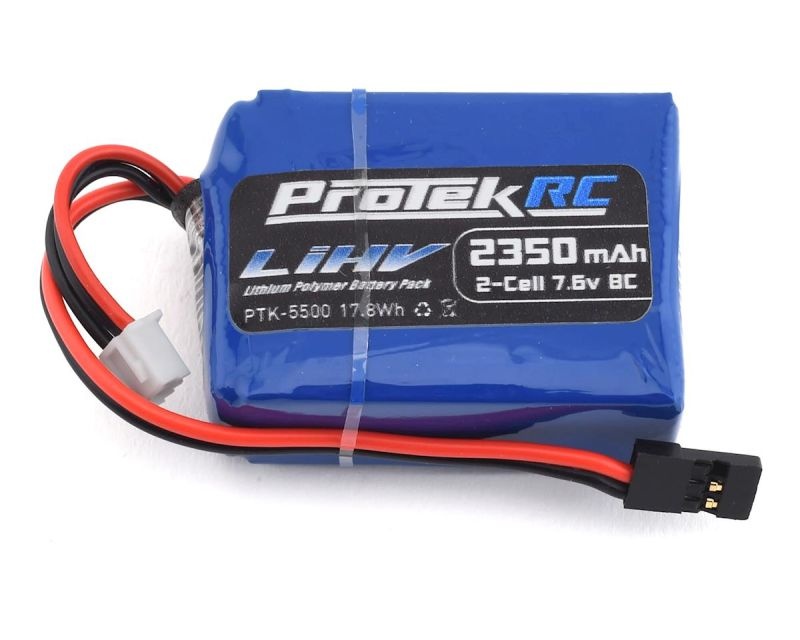ProTek RC HV LiPo Empfänger Batterie Pack (HB/TLR 8IGHT) (7.6V/2350mAh)
