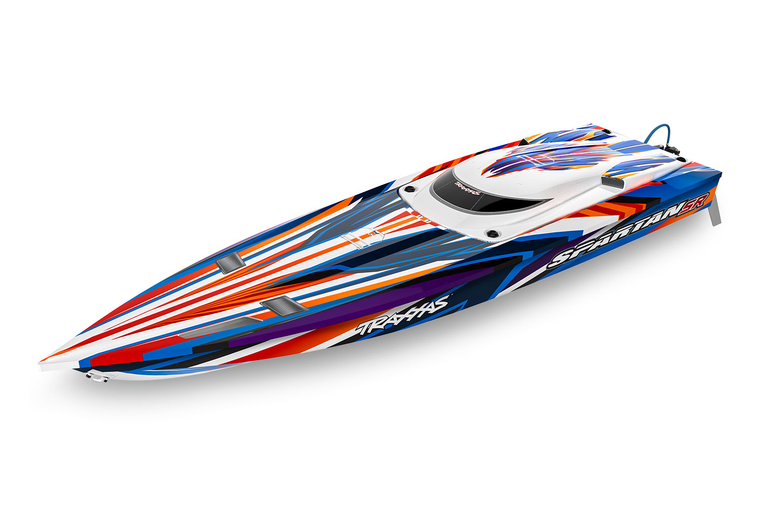 Traxxas SPARTAN SR Orange Brushless 36 Zoll Rennboot 103076-4 - Abbildung 1