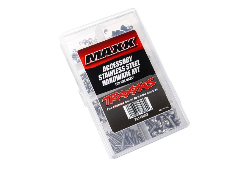 Traxxas Hardware-Kit Edelstahl MAXX komplett  8798X