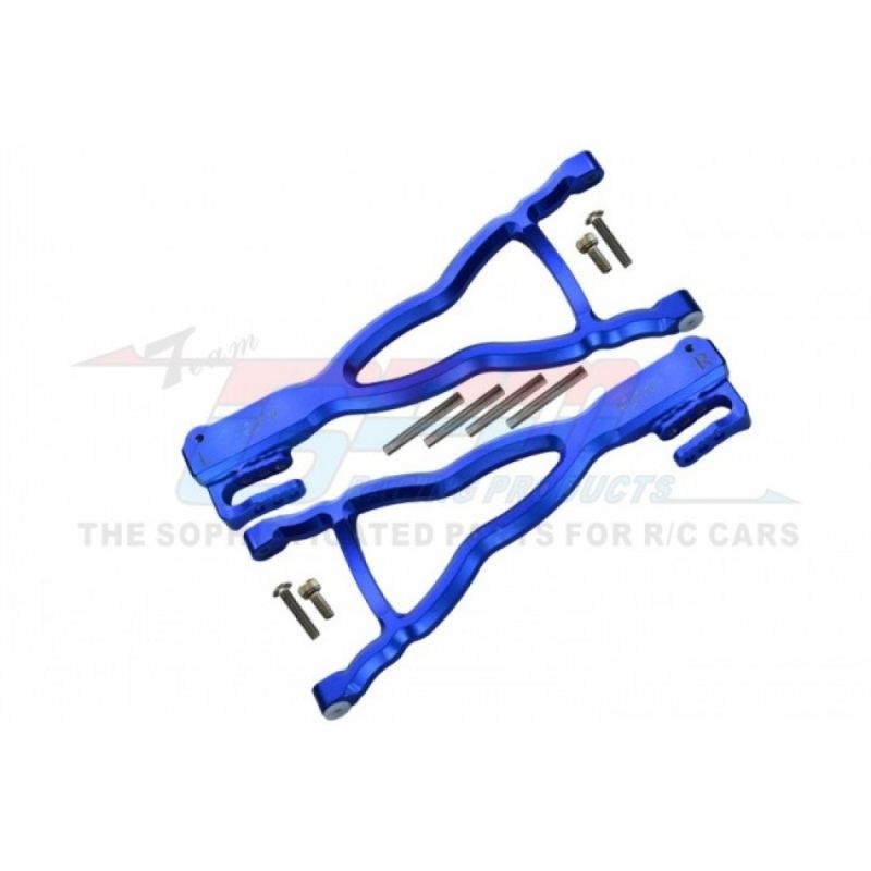 GPM Aluminium Querlenker hinten unten blau TRX 1/10 E-Revo Alt & 2.0, Revo, Summit ER056B