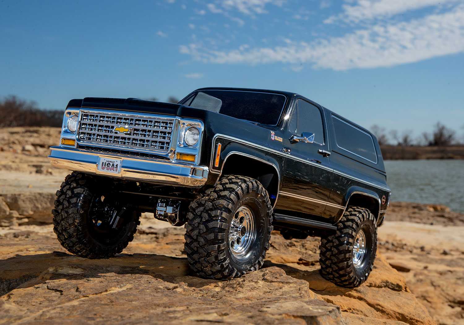 Traxxas TRX-4 Chevy Blazer 4x4 Schwarz Crawler 1/10 4WD Clipless 82276-4 - Abbildung 8