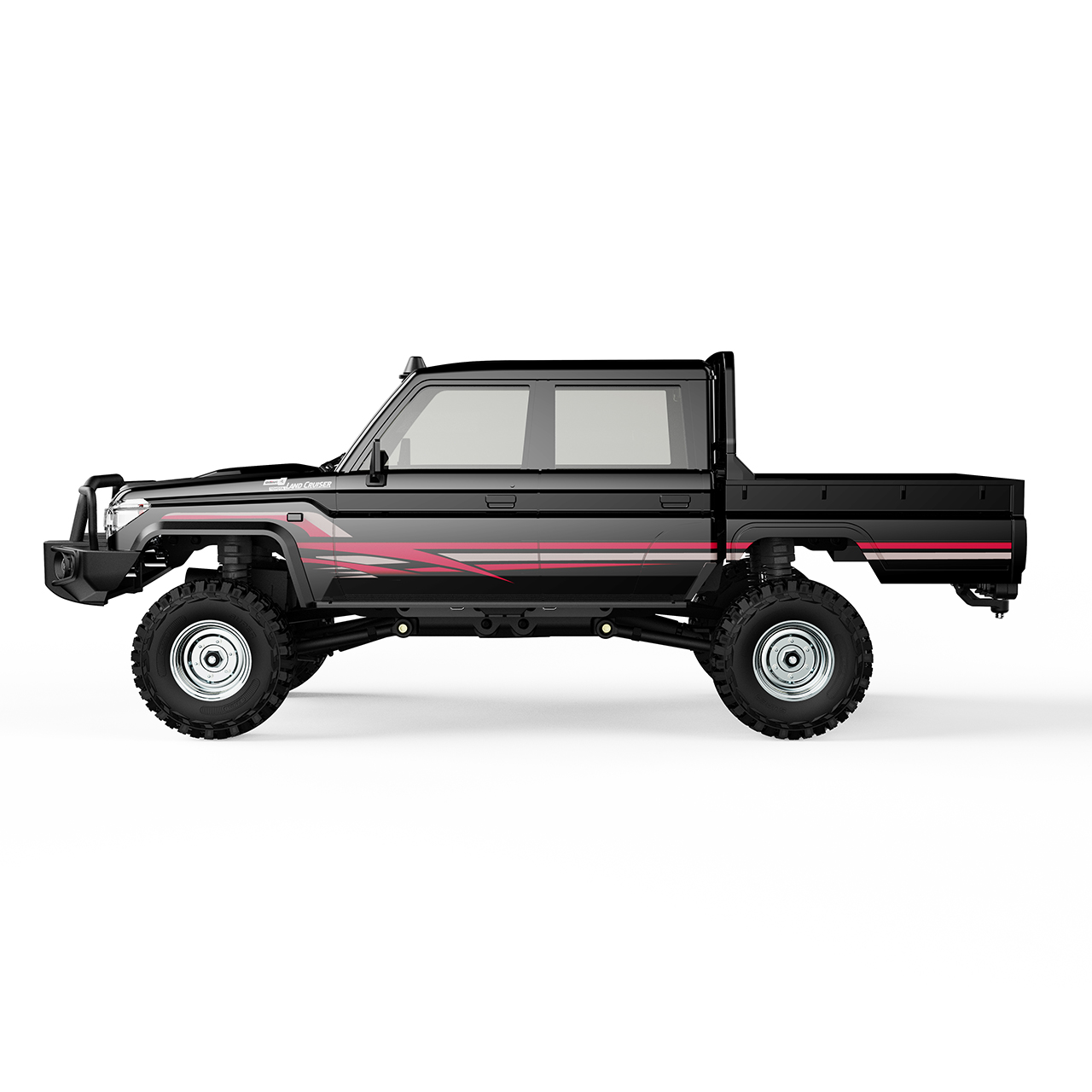 UDI RC Toyota Land Criuser Off-Road Scale Crawler 1/18 Schwarz - Abbildung 3