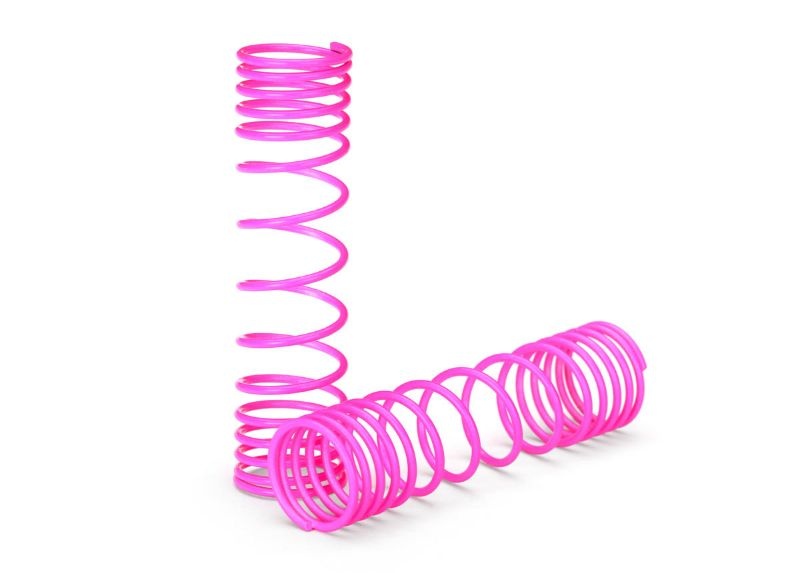 Traxxas Federn hinten pink progr. 5858P
