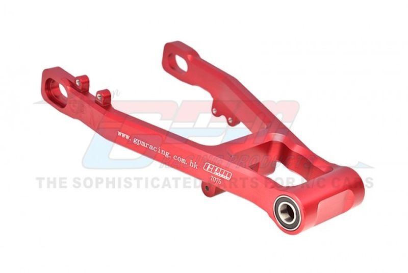 GPM Alu hintere Schwinge rot (größere Lager) 1/4 PROMOTO-MX MOTORCYCLE RTR FXR-LOS06000/60 MX057R