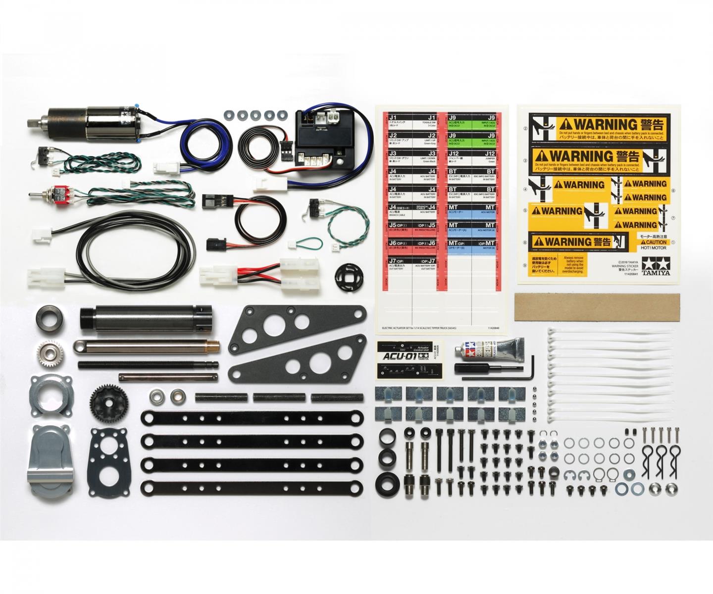 Tamiya 1:14 ACU-01 Kipper Antriebs-Set 300056545