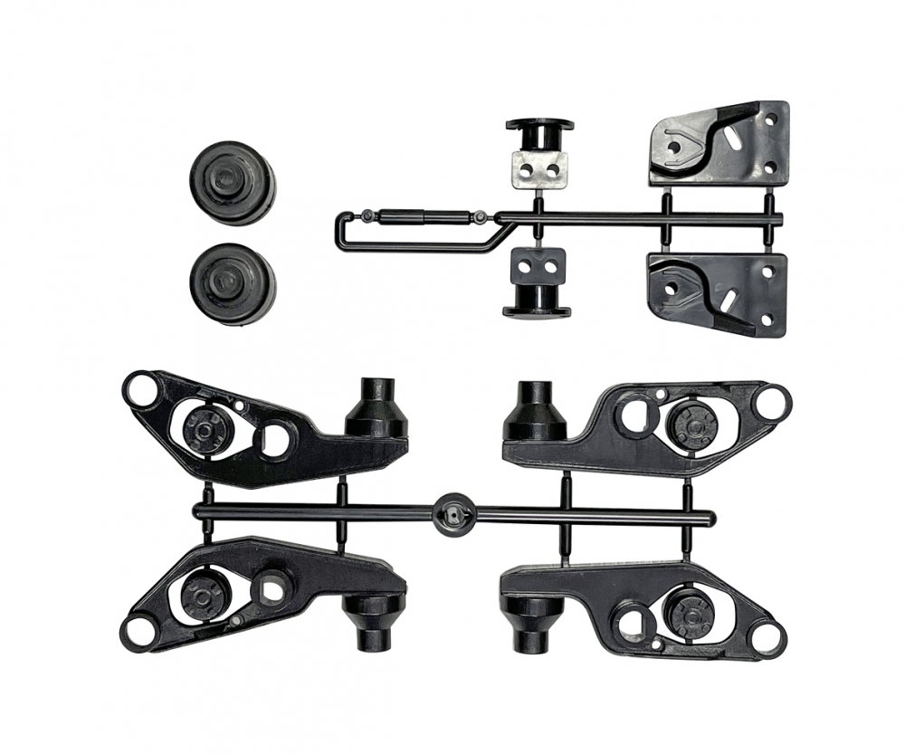 Carson 07644 1:14 Kst.-Teile Aufliegerachse m.HL8mm 500907644