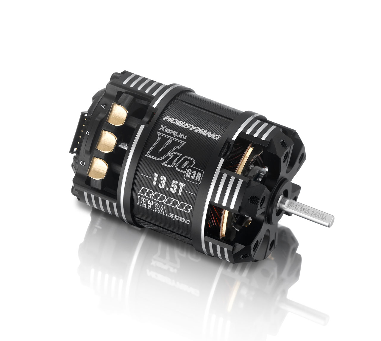 Hobbywing Xerun V10 Brushless Motor G3R (2-3s) 13.5T Sensored für 1:10 30401130