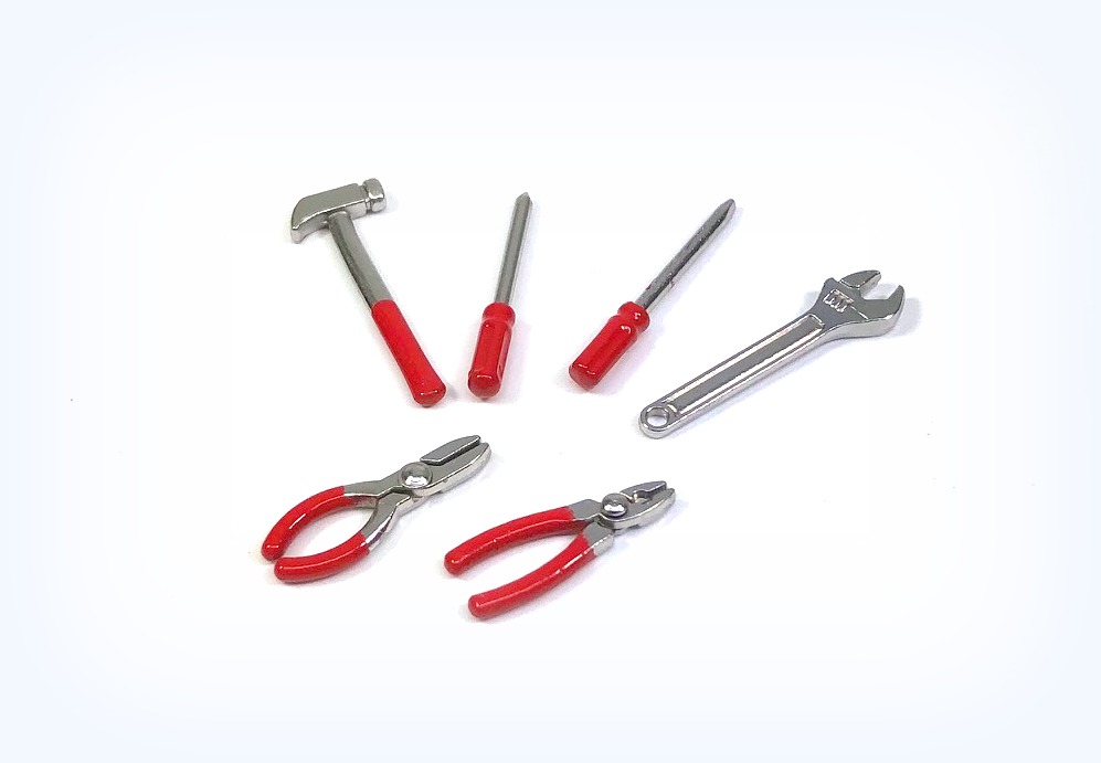 Absima Miniatur Werkzeug Set 6-teilig 2320097