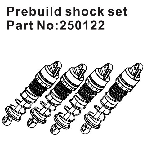 Hobby Plus Prebuild Schock Set 250122