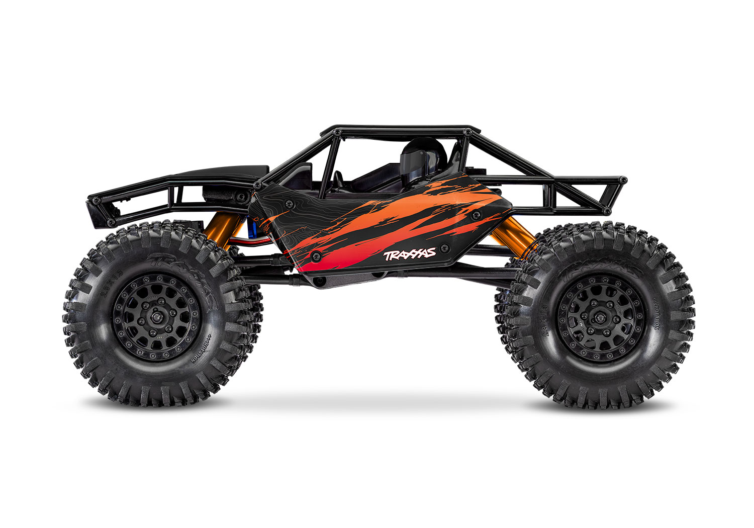 Traxxas TXC-4M Extreme Brushless Crawler 1/18 RTR orange RTR m. Akku&Lader 120074-1-ORNG - Abbildung 4