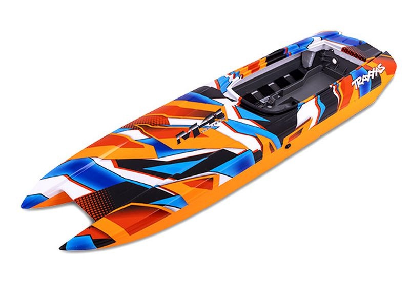 Traxxas Rumpf DCB M41 orange Grafik (kpl. monitert) 5784T