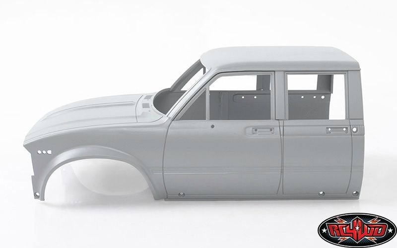 RC4WD Mojave II Four Door Front Cab (Primer Gray) Z-B0120