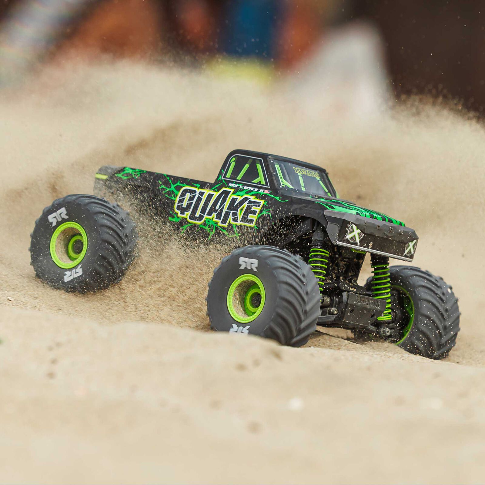 ARRMA QUAKE GROM 4X4 Grün RTR Brushed Monster Truck (Battery&Charger Included) - Abbildung 10