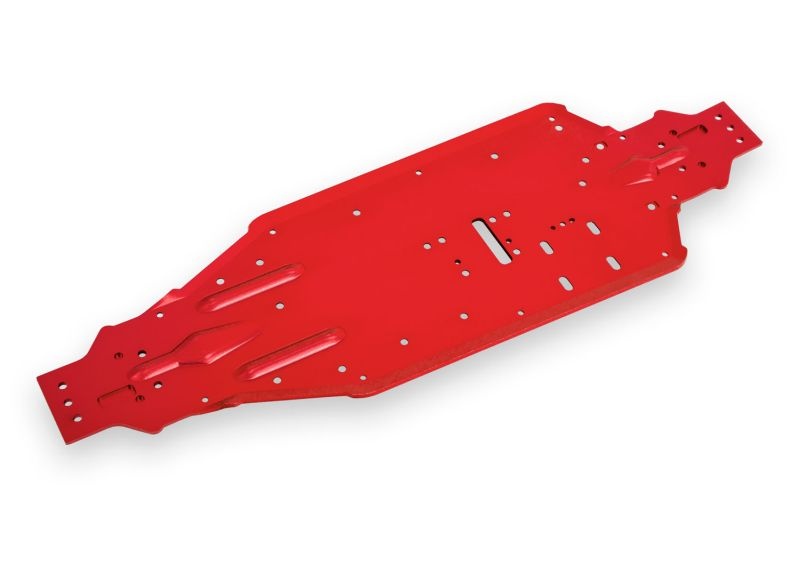 Traxxas Chassis Alu rot eloxiert 9522R