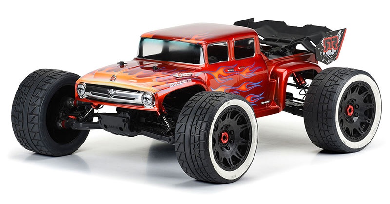 Pro-Line 1956 Ford F-100 Karo klar für ARRMA Kraton 8S 3611-17