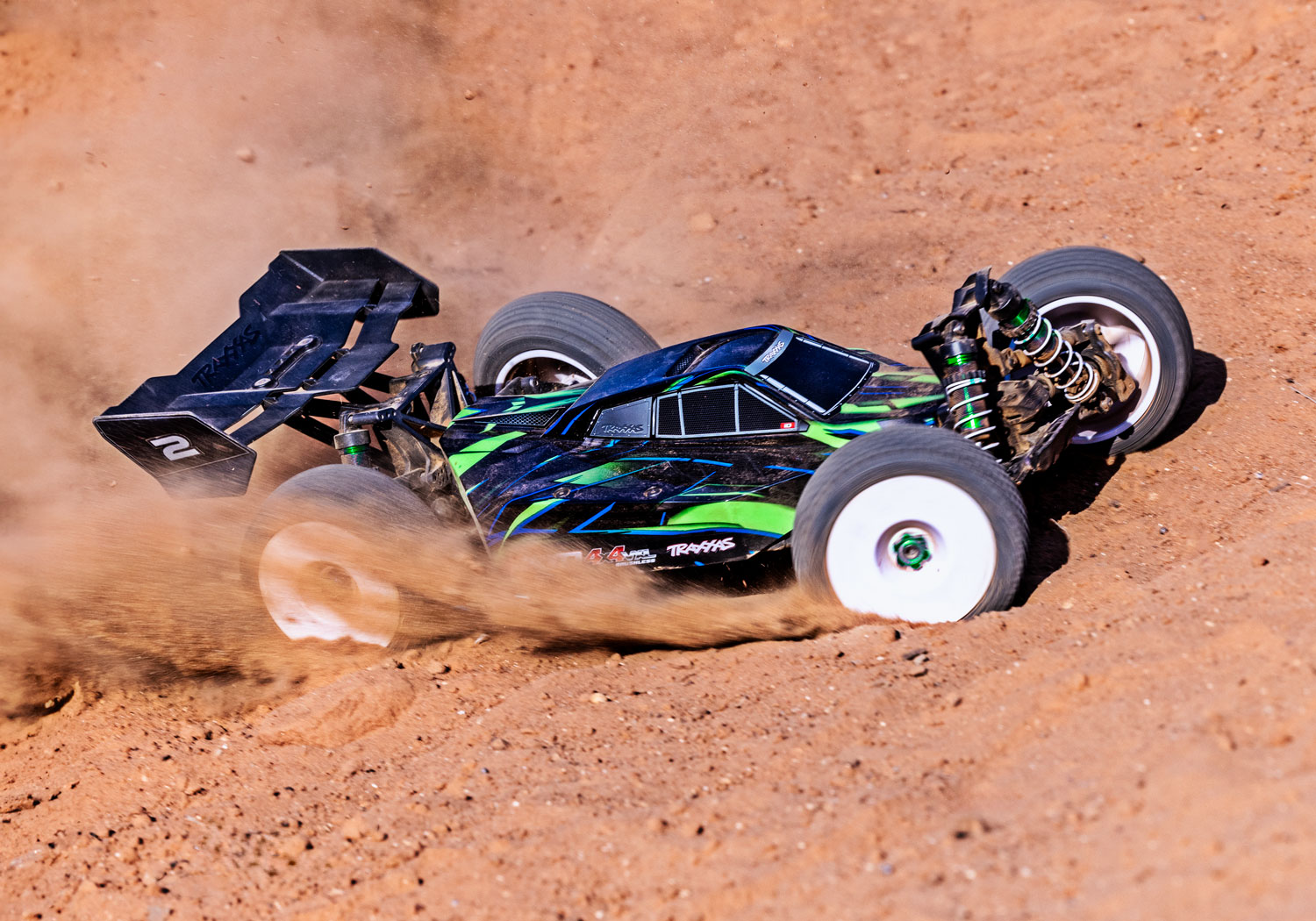 Traxxas JATO 4x4 VXL 4S Brushless Buggy grün HD-Teile RTR 90386-4 - Abbildung 12