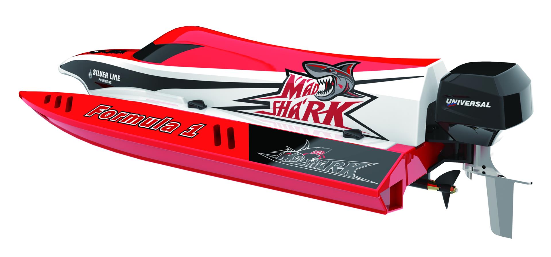 Joysway F1 Boot Mad Shark V2 Brushless 2.4 GHz RTR 26075 - Abbildung 2
