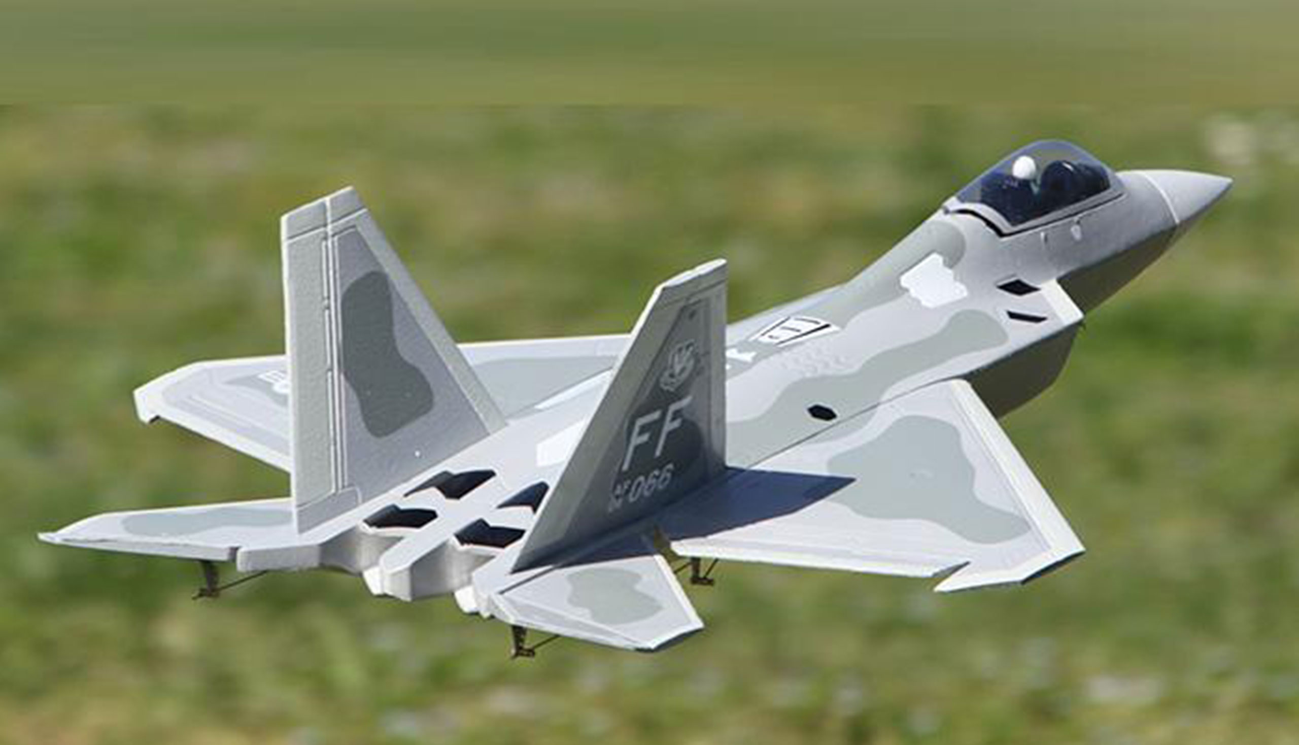 Amewi AMXFlight F-22 Raptor Jet EPO ARF grau 24117 - Abbildung 8