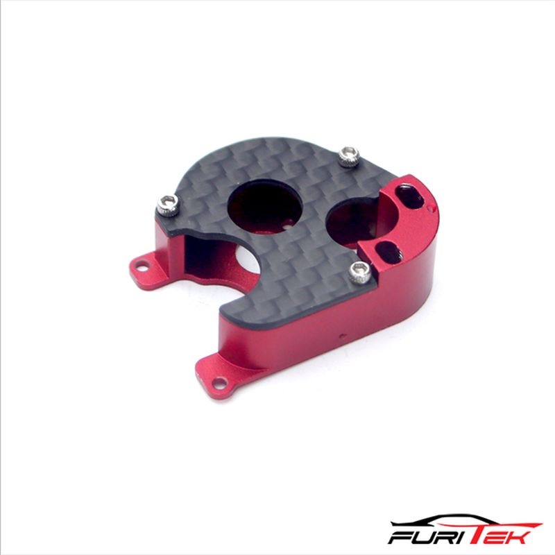 FURITEK ALU CNC MOTOR MOUNT FOR MINI KOMODO MOTOR - FCX24 & CAYMAN V  FUR-2257