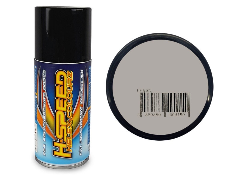H-SPEED Lexan Spray Sand grau / Sand gray 150ml HSPS036