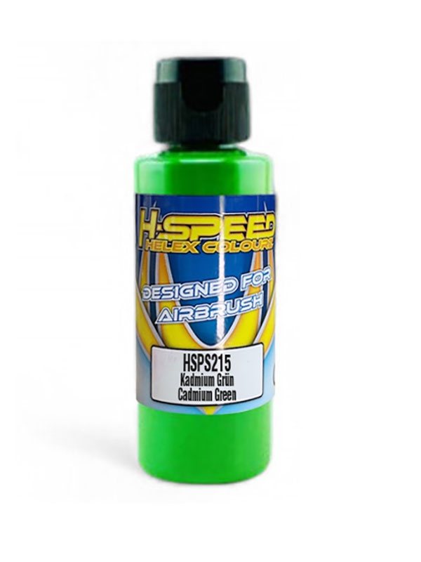 H-SPEED Lexan Airbrush Farbe 60 ml Kadmium Grün / Cadmium Green HSPS215