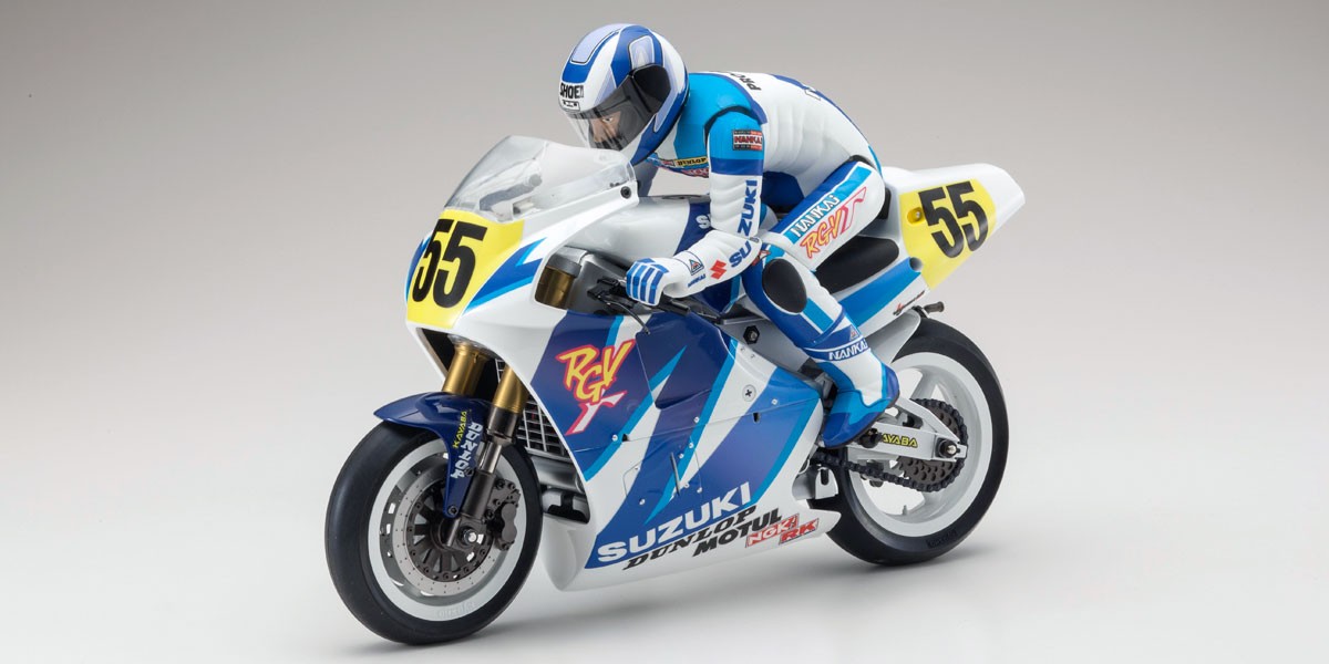 Kyosho Motorrad Hanging on Racer Suzuki RGV 1992 KIT 34931B - Abbildung 2