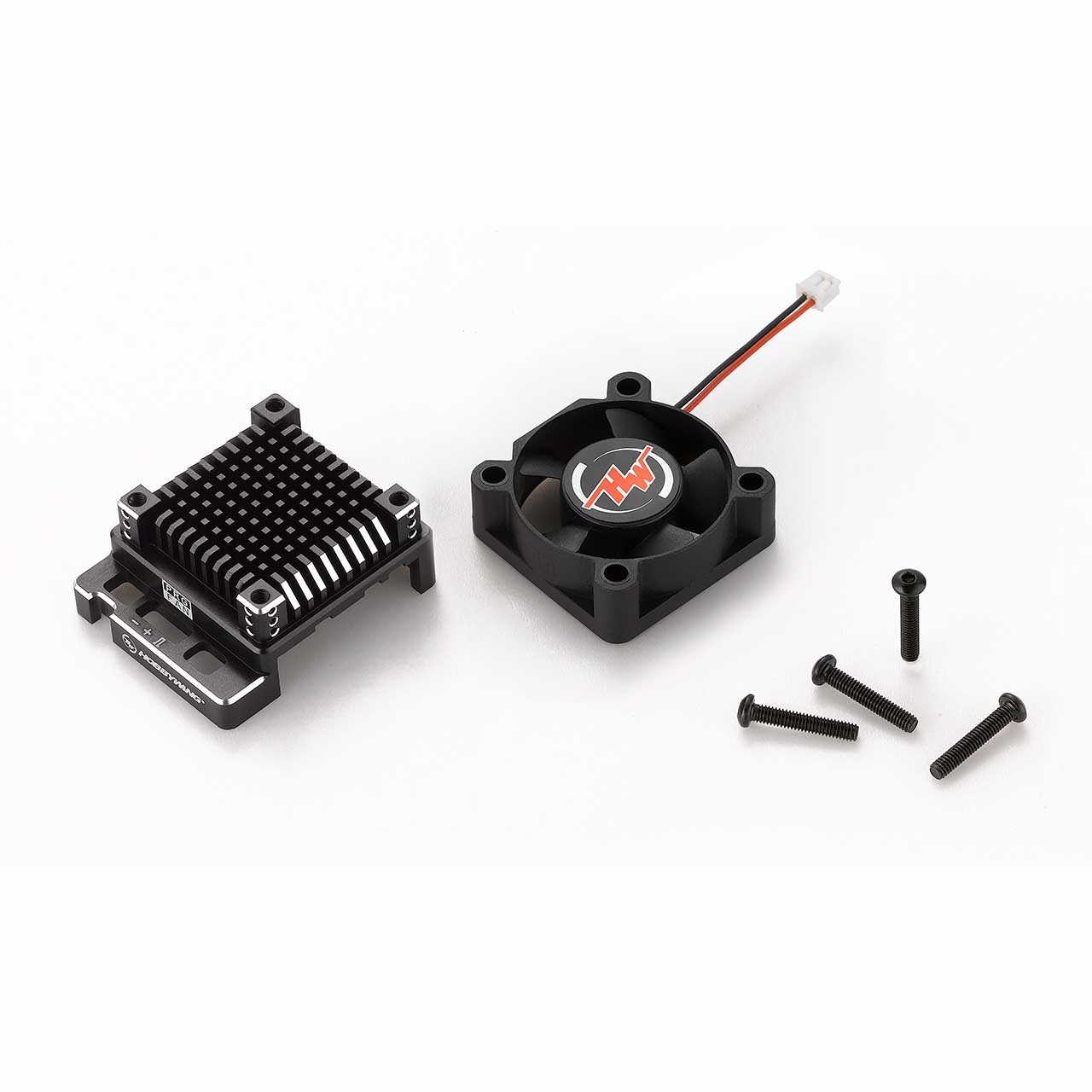 HW30850006 Tuning Kühlkörper XL Schwarz für XR10 Pro Regler mit Lüfter