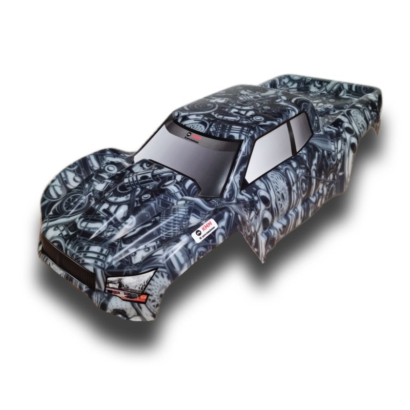 KMM Karo KMM unbreakable +Dekor Turbo-Designprint für TRX XMAXX KMM001005TU