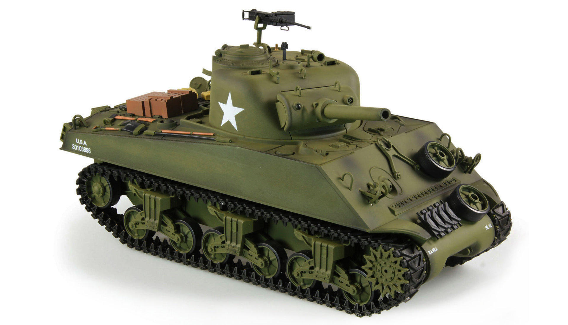 Amewi U.S. M4A3 Sherman 1:16 Advanced Line IR/BB Panzer Sound/Rauch/Metall 23114 - Abbildung 2