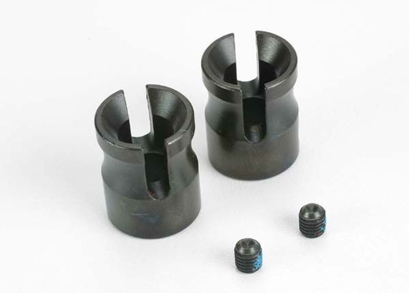 Traxxas DIFF YOKES(2) W/ GRUB Schrauben 6074