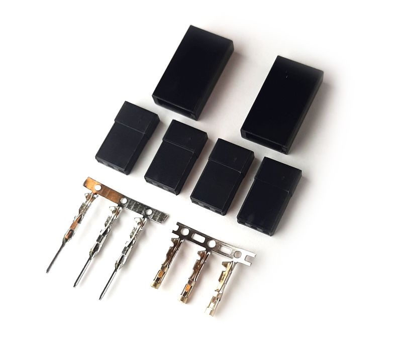 H-SPEED JR Stecker Männchen & Weibchen (je 2 Stück) HSPP026