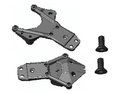 Amewi ET1029 Untere Abdeckung Vorne & Hinten AM10T ET1029
