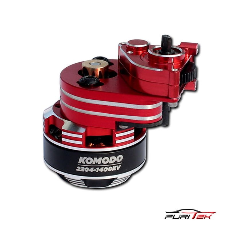 FURITEK STELLAR transmission with KOMODO brushless setup Combo Rock Crawlers 1/24 FUR-2079