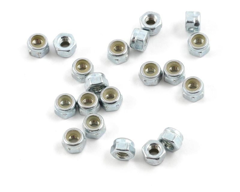 ProTek RC 3mm High Strength Nylon-Mutter (20)  PTK-H-5200