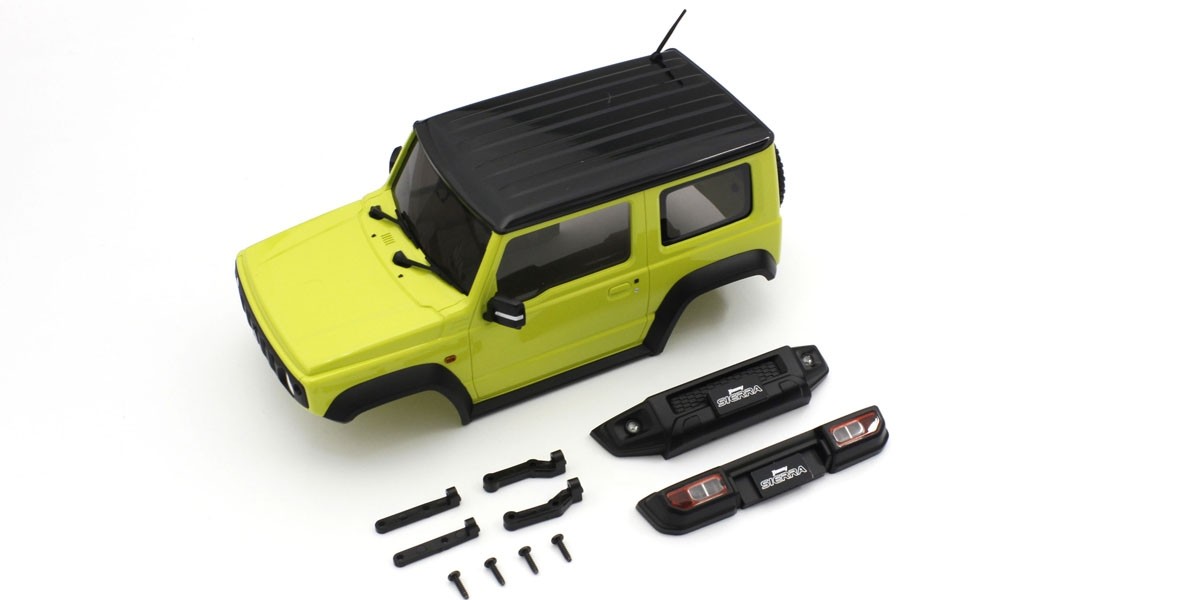 Kyosho Karossserie Suzuki Jimny Sierra Yellow Mini-Z 4X4 MXB03Y