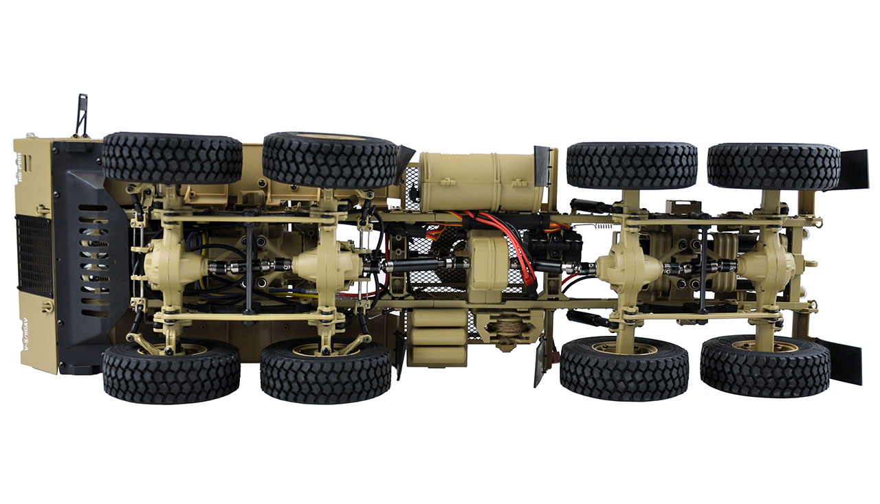 Amewi U.S. Militär Truck V2 8x8 1:12 Zugmaschine sandfarben 22436