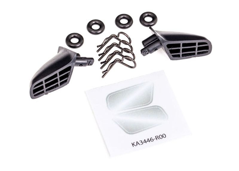 Traxxas Seiten-Spiegel l/r + KT für 9421 Karo 9422