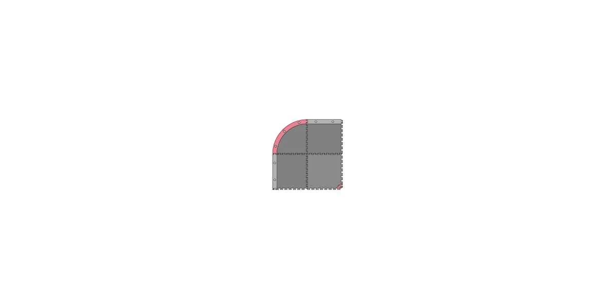 Kyosho Mini-Z Grand Prix Circuit50 Erweiterungskurve 87053-05B - Abbildung 1